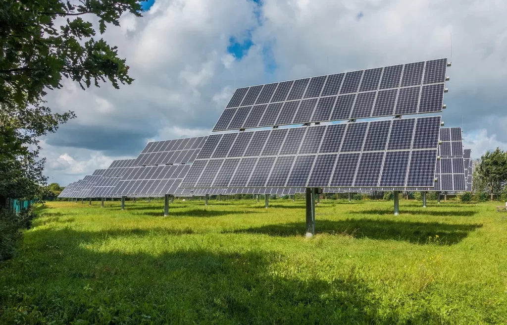 energia solar em shows